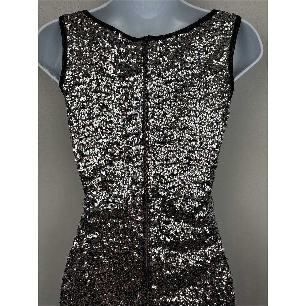 NEW Mark Wong Nark Sequin Bodycon Mini Dress Women Small Party Night Out Festive - Picture 6 of 11